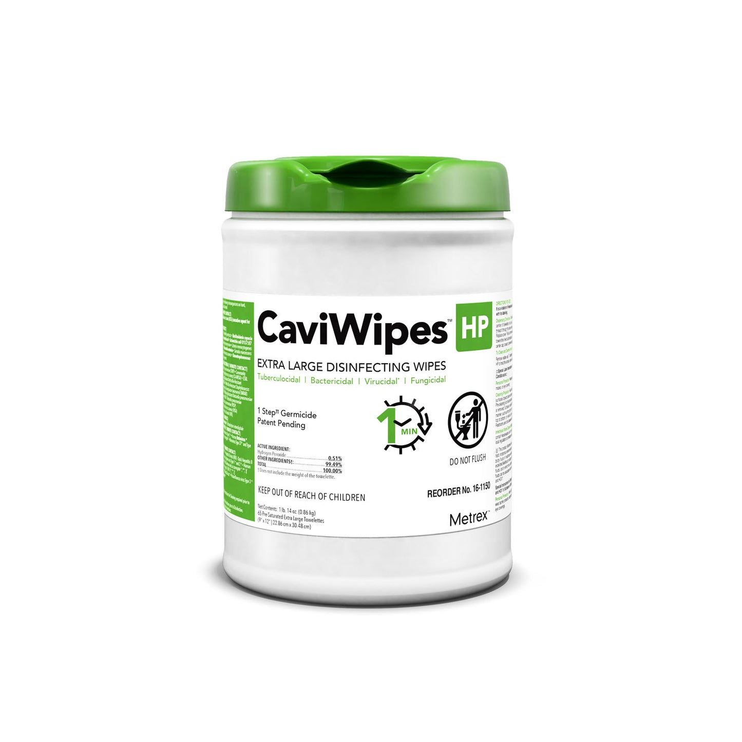 METREX CAVIWIPES DISINFECTING TOWELETTES