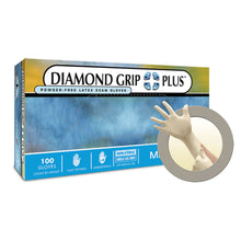 ANSELL MICROFLEX DIAMOND GRIP PLUS POWDER-FREE LATEX EXAM GLOVES, 100 per box, 10 boxes per case