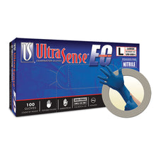 ANSELL MICROFLEX ULTRASENSE EC POWDER-FREE NITRILE EXAM GLOVES, 100 per box, 10 boxes per case