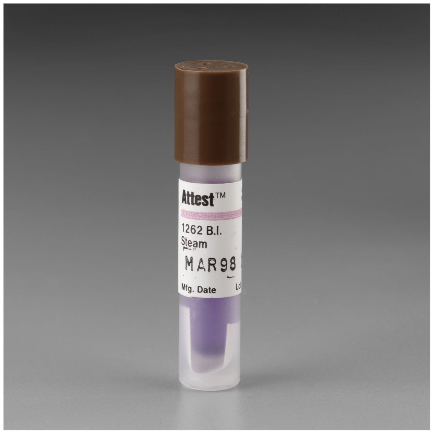 SOLVENTUM ATTEST BIOLOGICAL INDICATORS & TEST PACKS, 100 per box, 4 boxes per case