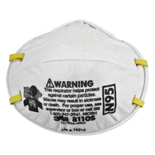3M PSD PARTICULATE RESPIRATOR, 20 per box, 8 boxes per case
