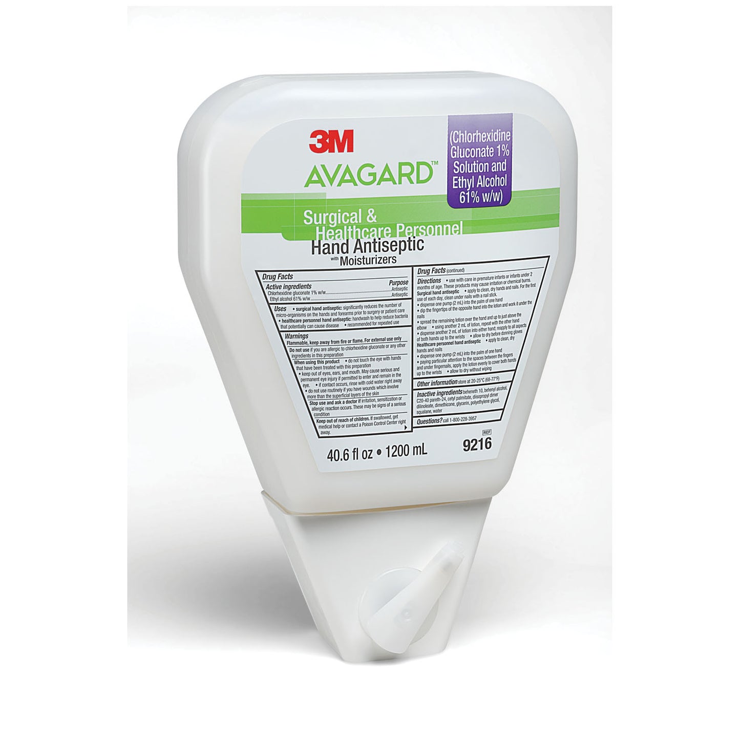 SOLVENTUM AVAGARD SURGICAL & HEALTHCARE PERSONNEL HAND ANTISEPTIC, 4 per case