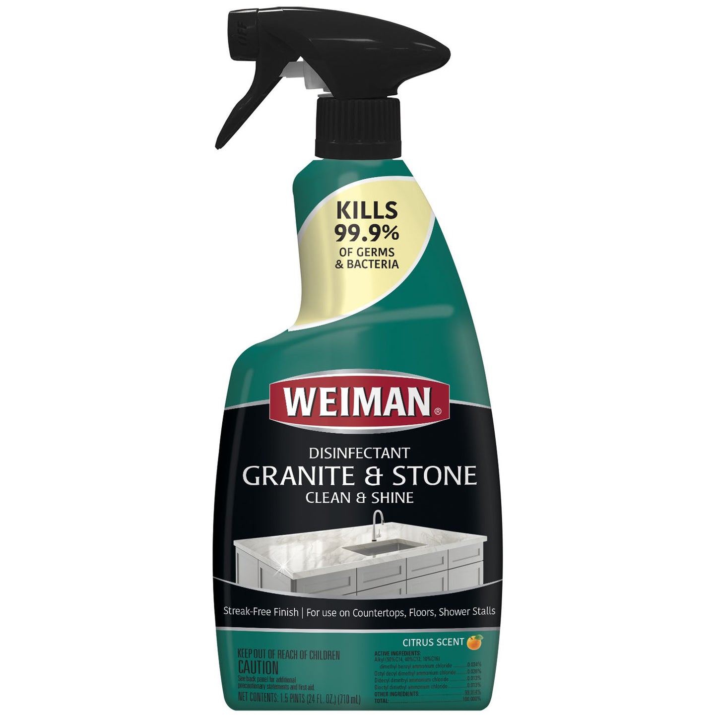 MICRO-SCIENTIFIC WEIMAN GRANITE CLEANER, 6 per case
