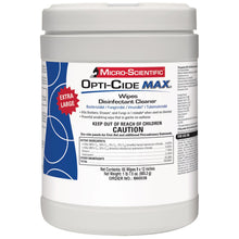 MICRO-SCIENTIFIC OPTI-CIDE MAX DISINFECTANT CLEANER, 65 per count, 12 per case