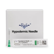 MYCO RELI CONVENTIONAL HYPODERMIC NEEDLES, 100 per box
