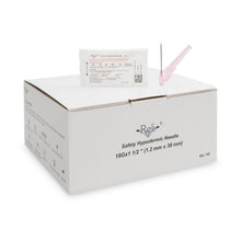 RELI SAFETY HYPODERMIC NEEDLES, 100 per box