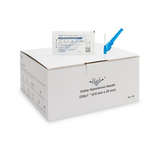 RELI SAFETY HYPODERMIC NEEDLES, 100 per box