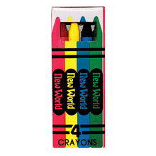 NEW WORLD IMPORTS CRAYONS & COLORING BOOK, 36 per box, 10 boxes per case
