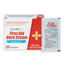 NEW WORLD IMPORTS CAREALL BURN CREAM, 25 per box, 36 boxes per case