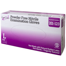 OMNI INTERNATIONAL OMNITRUST NITRILE POWDER FREE EXAMINATION GLOVE, 100 per box, 10 boxes per case