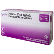 OMNI INTERNATIONAL OMNITRUST NITRILE POWDER FREE EXAMINATION GLOVE, 100 per box, 10 boxes per case