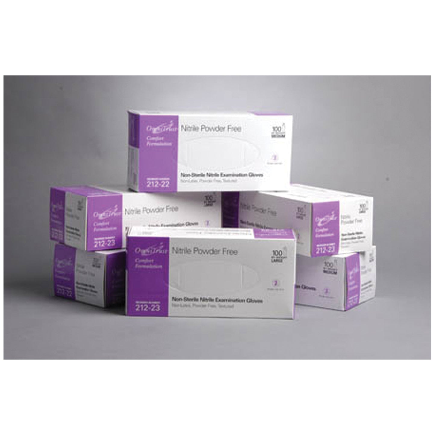 OMNI INTERNATIONAL OMNITRUST NITRILE POWDER FREE EXAMINATION GLOVE, 100 per box, 10 boxes per case