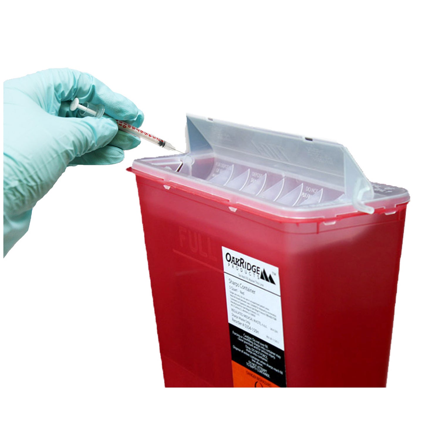 OAK RIDGE SHARPS CONTAINER, 20 per case
