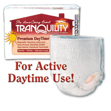 PRINCIPLE BUSINESS TRANQUILITY PREMIUM DAYTIME DISPOSABLE ABSORBENT UNDERWEAR, 12 per pack, 4 packs per case