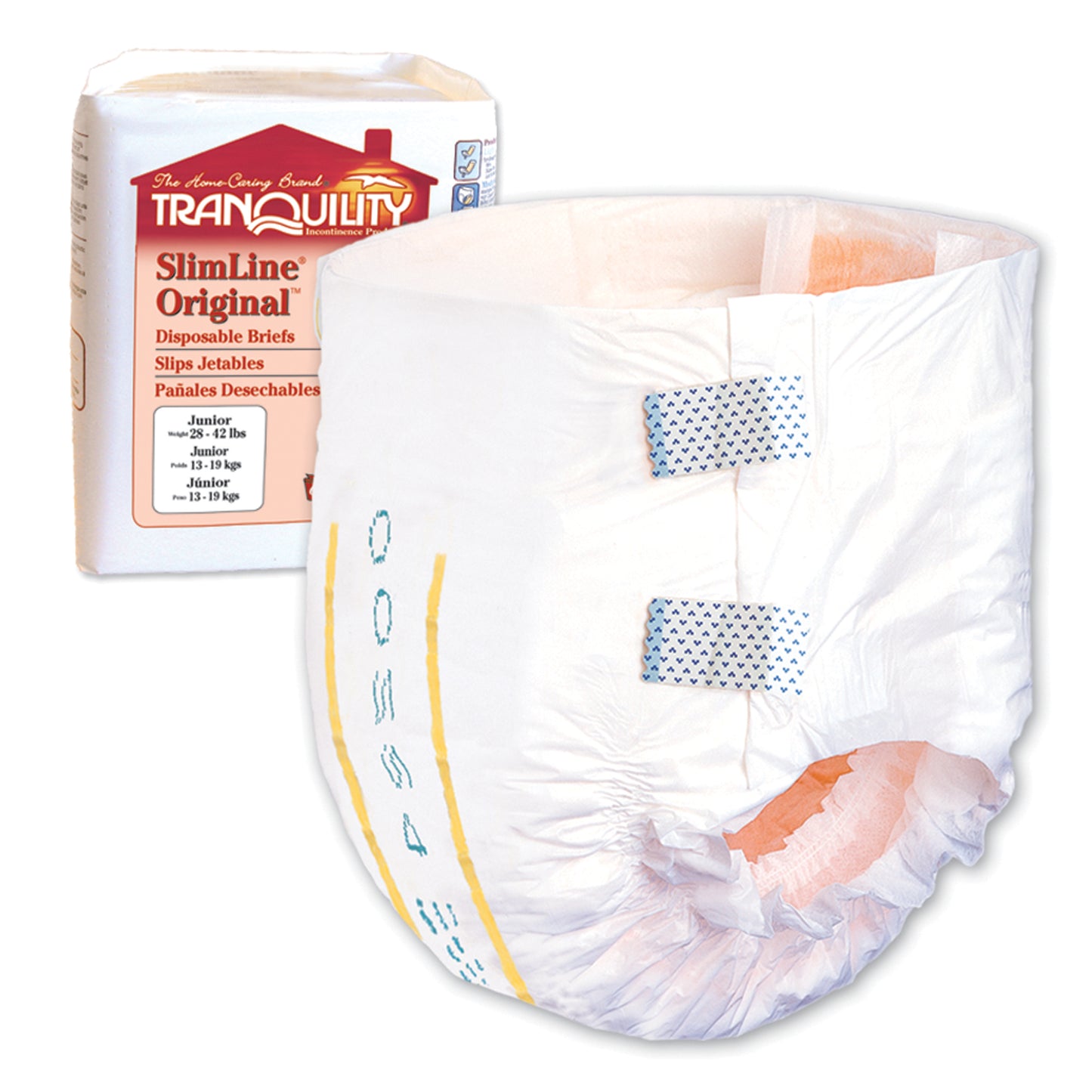 PRINCIPLE BUSINESS TRANQUILITY SLIMLINE DISPOSABLE BRIEFS
