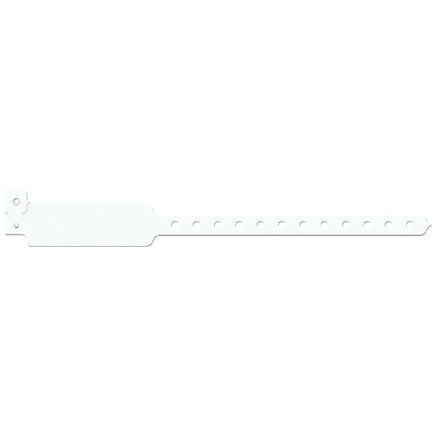 MEDICAL ID SOLUTIONS 10" VINYL WRISTBAND - WRITE-ON, 500 per box