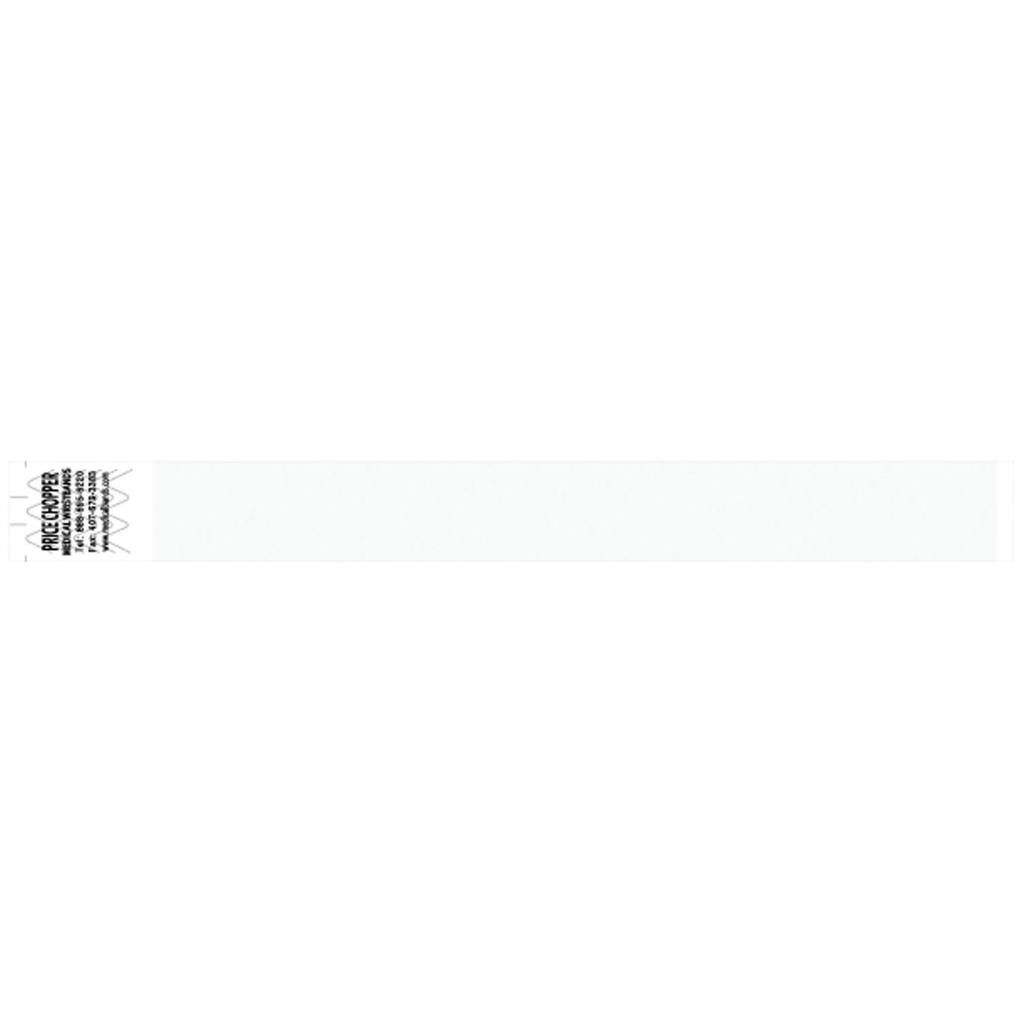 MEDICAL ID SOLUTIONS TYVEK WRISTBANDS, 1000 per box