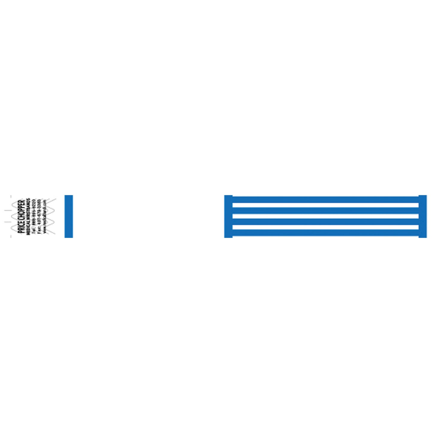 MEDICAL ID SOLUTIONS TYVEK WRISTBANDS, 1000 per box