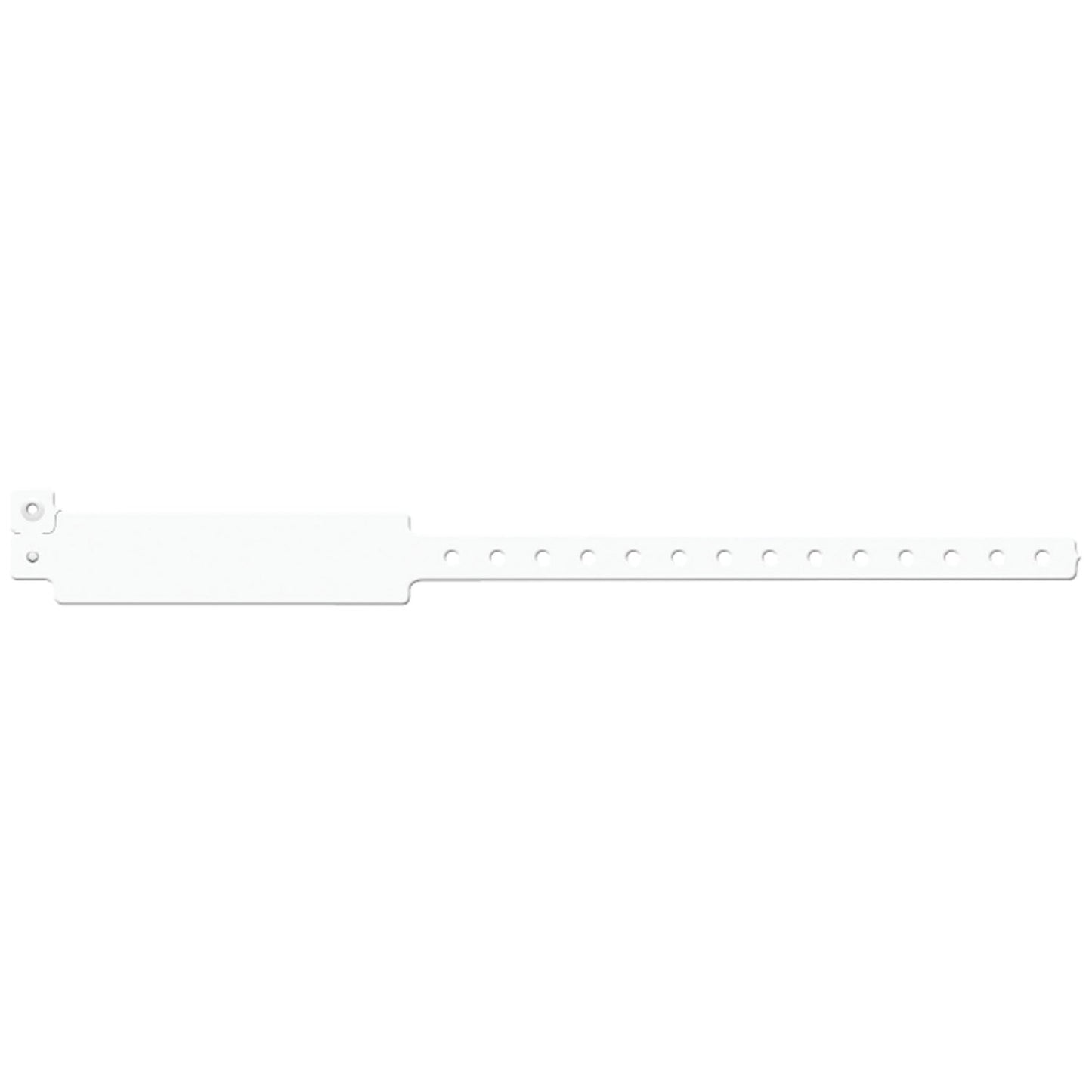 MEDICAL ID SOLUTIONS 12" VINYL WRISTBAND - WRITE-ON, 500 per box