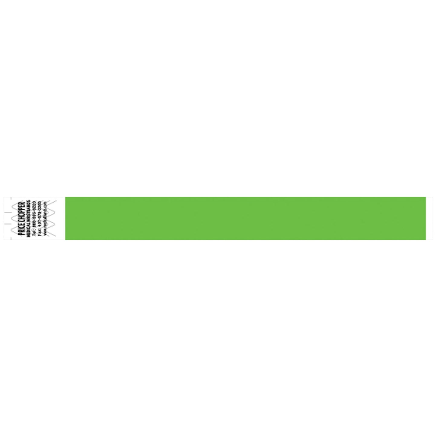 MEDICAL ID SOLUTIONS TYVEK WRISTBANDS, 1000 per box