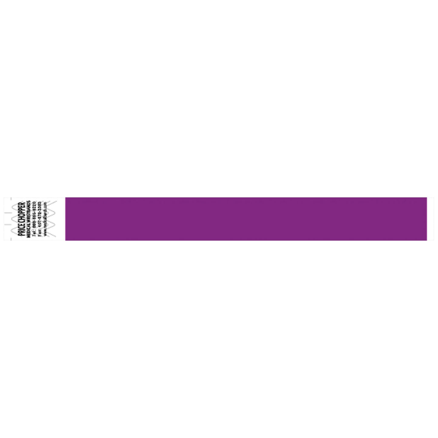 MEDICAL ID SOLUTIONS TYVEK WRISTBANDS, 1000 per box