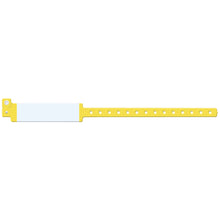 MEDICAL ID SOLUTIONS 12" VINYL WRISTBAND - IMPRINTER, 500 per box