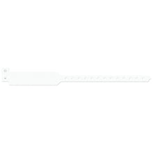 MEDICAL ID SOLUTIONS 12" TRI-LAMINATE WRISTBAND - WRITE-ON, 500 per box