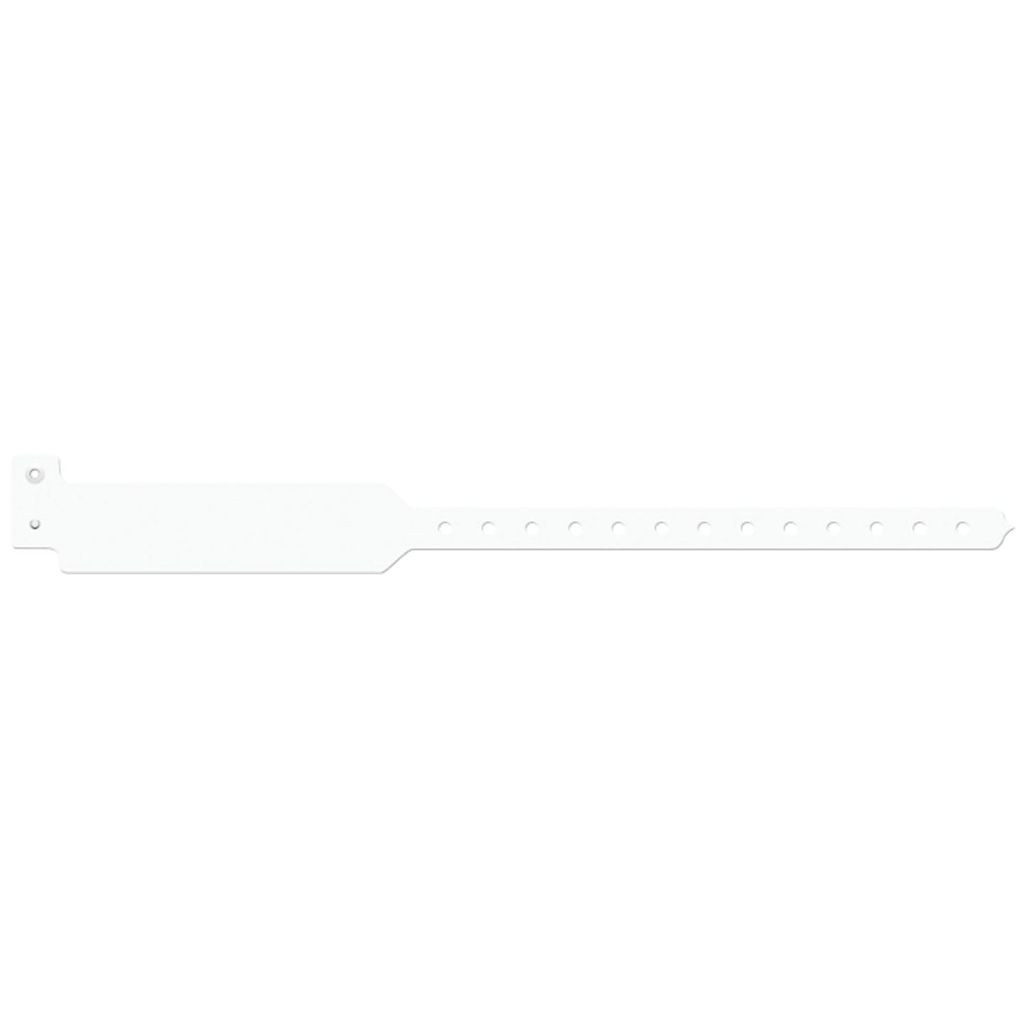 MEDICAL ID SOLUTIONS 12" TRI-LAMINATE WRISTBAND - WRITE-ON, 500 per box