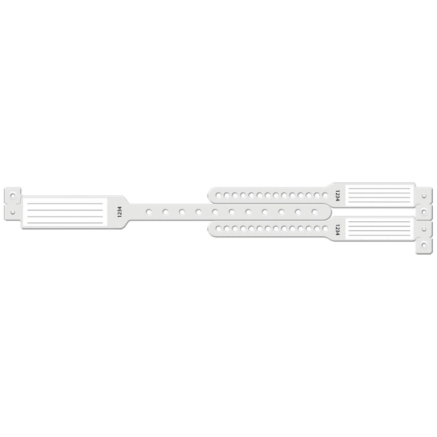 MEDICAL ID SOLUTIONS MOTHER-BABY WRISTBAND SETS, 100 per box