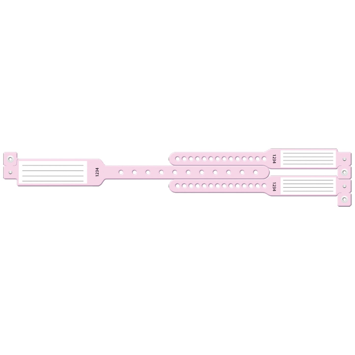 MEDICAL ID SOLUTIONS MOTHER-BABY WRISTBAND SETS, 100 per box