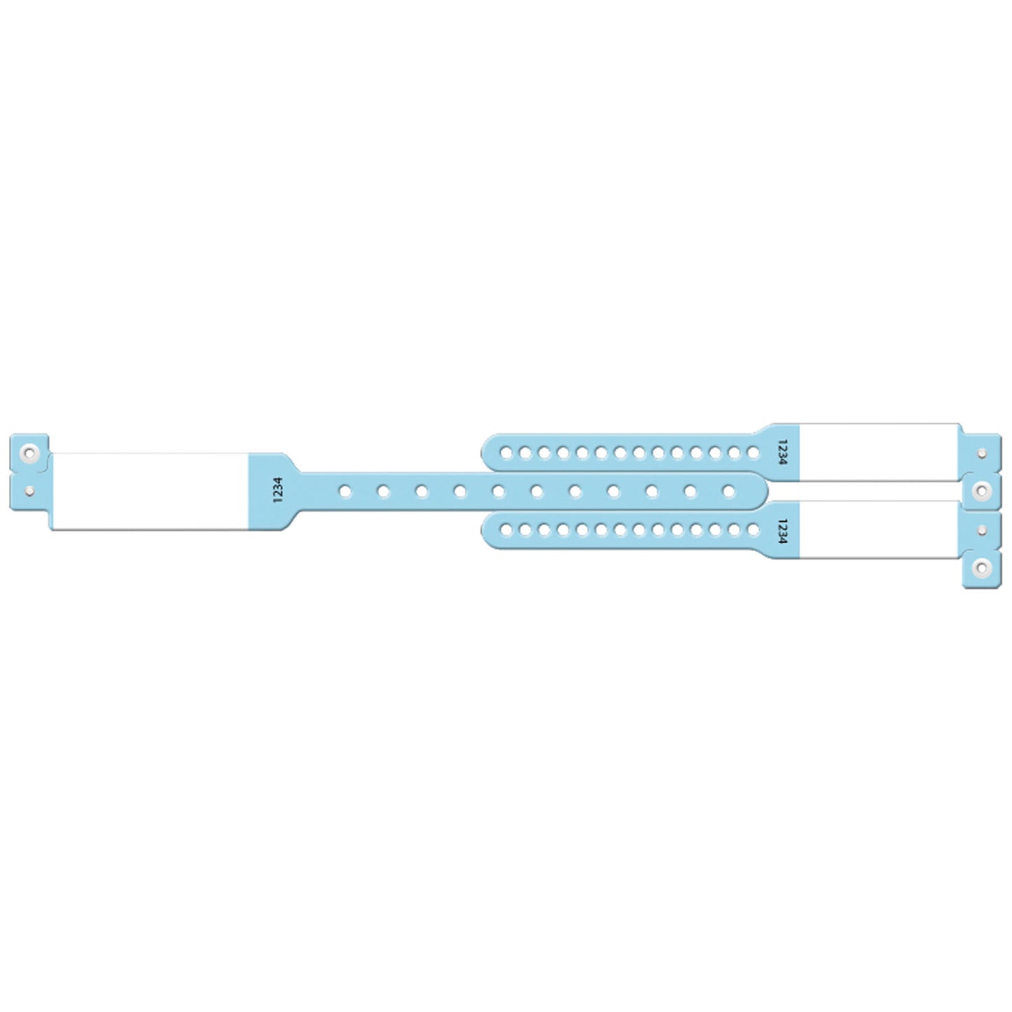 MEDICAL ID SOLUTIONS MOTHER-BABY WRISTBAND SETS, 100 per box