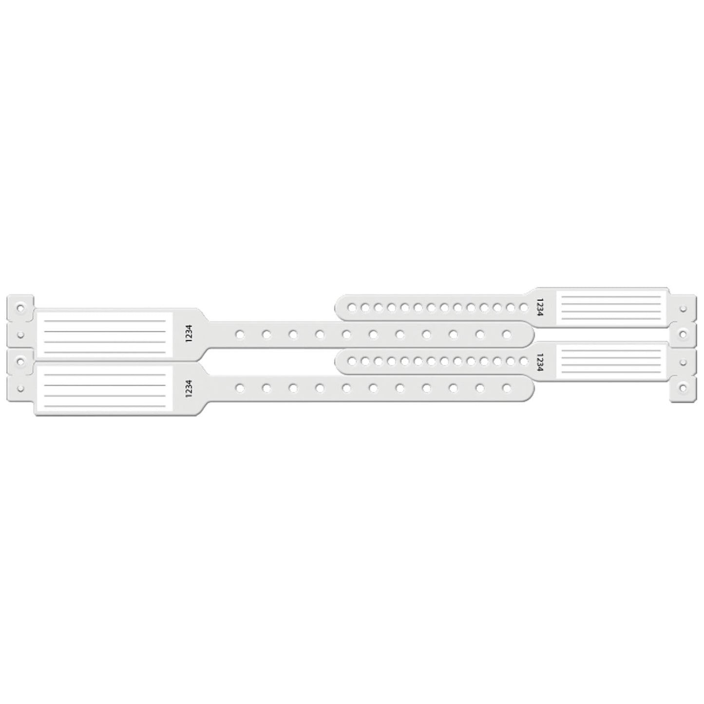 MEDICAL ID SOLUTIONS MOTHER-BABY WRISTBAND SETS, 100 per box
