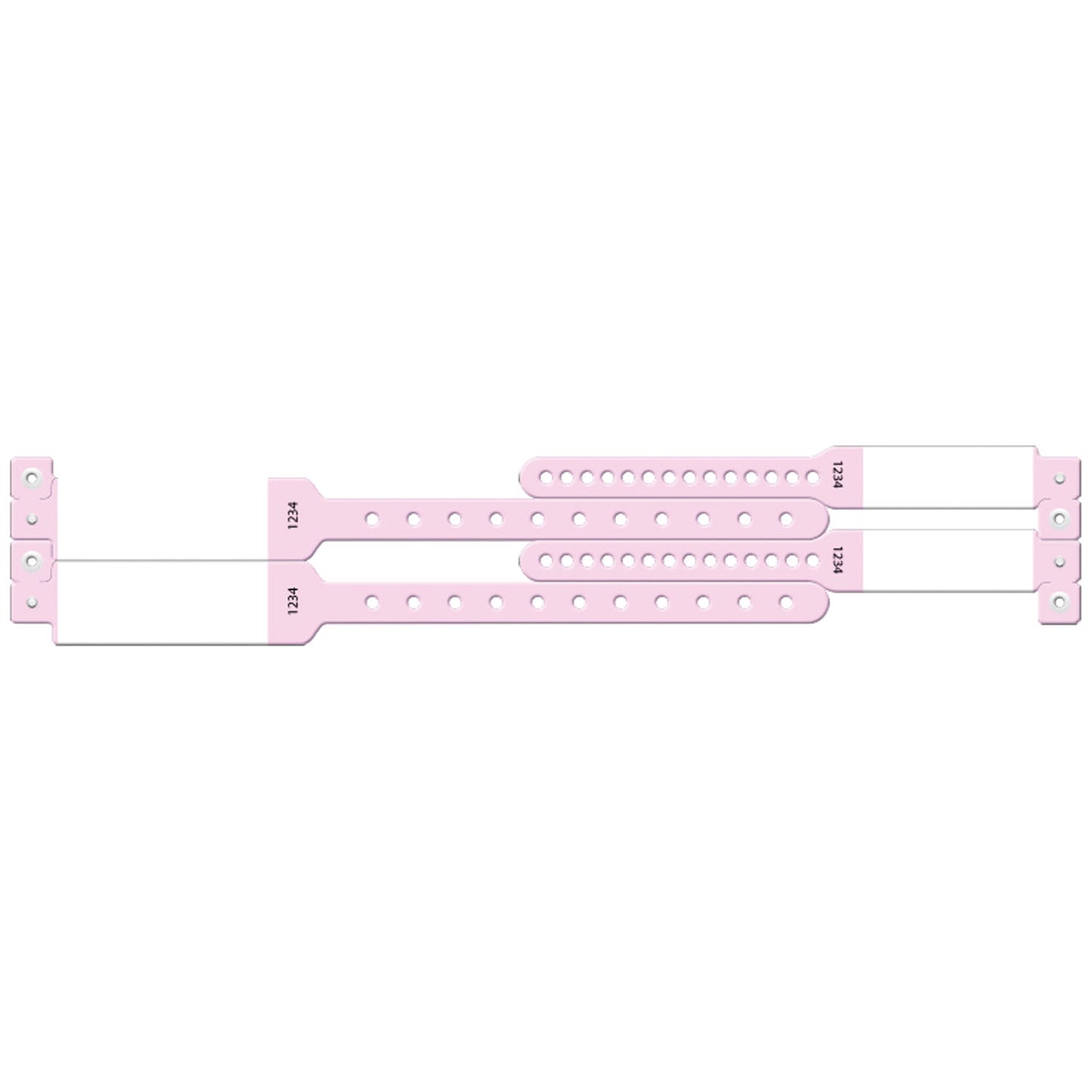 MEDICAL ID SOLUTIONS MOTHER-BABY WRISTBAND SETS, 100 per box