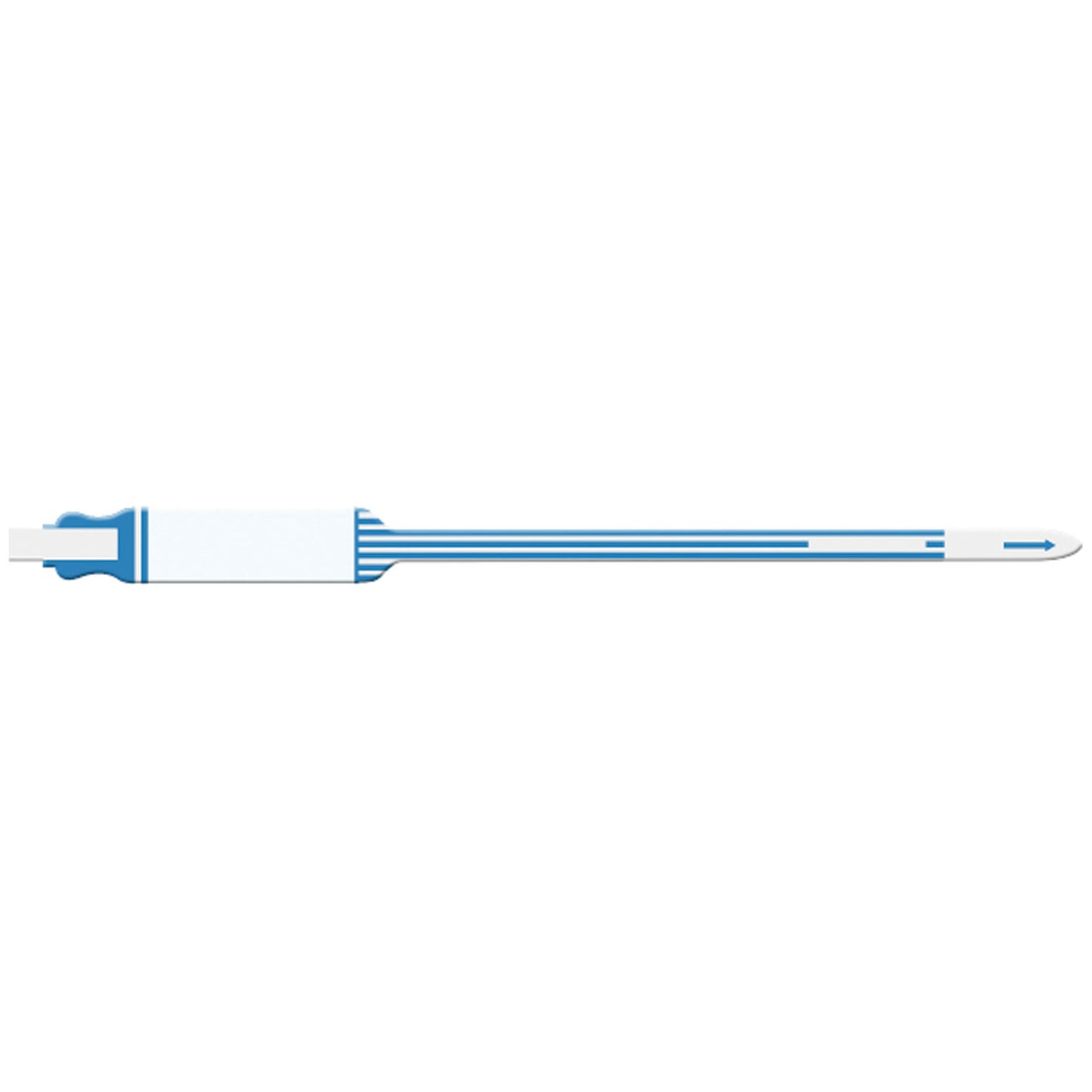 MEDICAL ID SOLUTIONS 10" TRI-LAMINATE WRISTBAND - IMPRINTER, 250 per box
