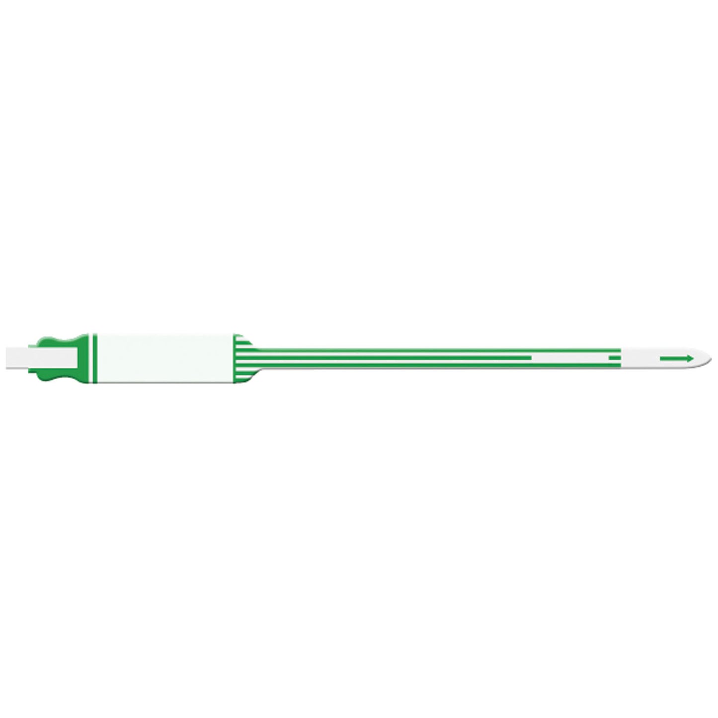 MEDICAL ID SOLUTIONS 10" TRI-LAMINATE WRISTBAND - IMPRINTER, 250 per box
