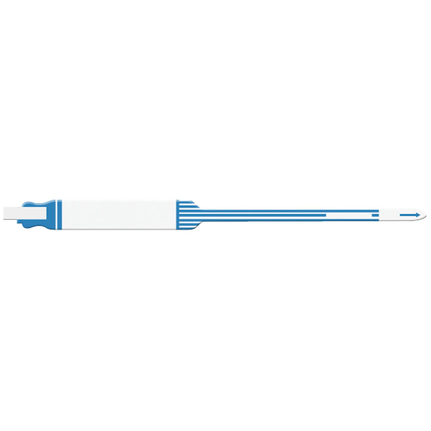 MEDICAL ID SOLUTIONS 12" TRI-LAMINATE WRISTBAND - IMPRINTER, 250 per box