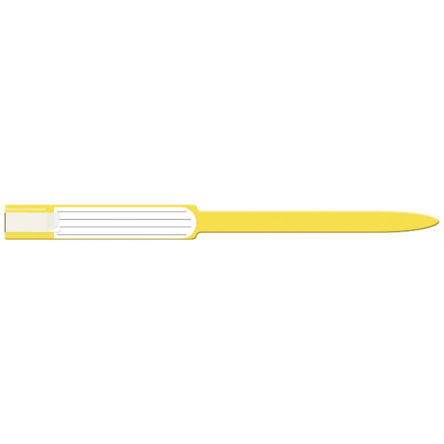 MEDICAL ID SOLUTIONS 12" SELF ADHESION INSERT WRISTBANDS - SOFT VINYL, 250 per box