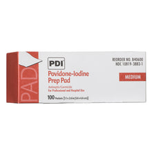 PDI PVP  IODINE PREP PAD, 100 packs per box, 10 boxes per case