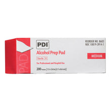 PDI ALCOHOL PREP PAD, 200 per box, 20 boxes per case