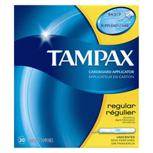 P&G DISTRIBUTING TAMPAX TAMPONS, 20 per box, 24 boxes per case