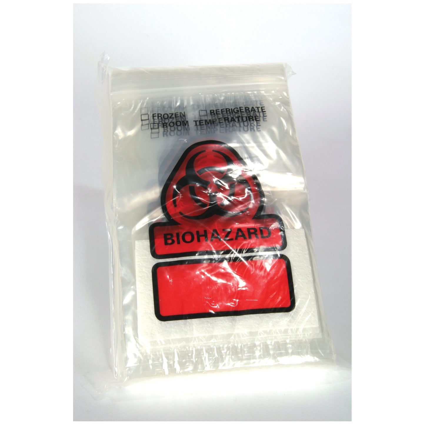 ASP GLOBAL BIOHAZARD RECLOSEABLE BAG, 500 per case