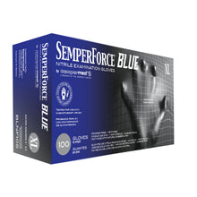 HARPS USA SEMPERFORCE NITRILE EXAM POWDER FREE TEXTURED GLOVE, 100 per box, 10 boxes per case