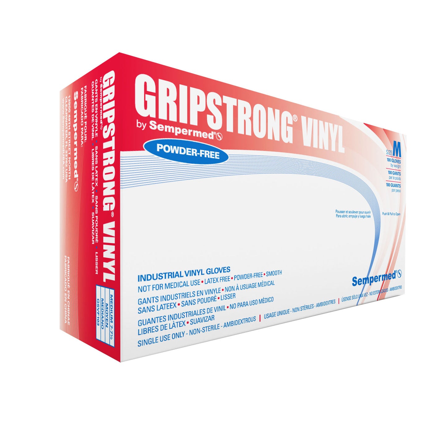 HARPS USA GRIPSTRONG® VINYL GLOVES