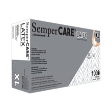 HARPS USA SEMPERCARE LATEX EXAM GLOVES - POWDER-FREE, 100 per box, 10 boxes per case