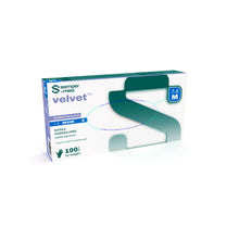 HARPS USA SEMPERMED VELVET NITRILE EXAM GLOVE, 100 per box, 10 boxes per case