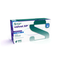 HARPS USA SEMPERMED VELVET XP NITRILE EXAM GLOVE, 250 per box, 10 boxes per case