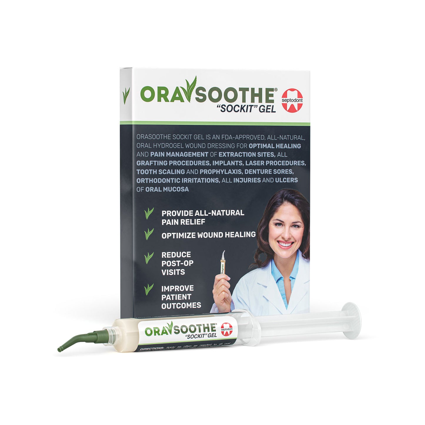 SEPTODONT ORASOOTHE® "SOCKIT" GEL