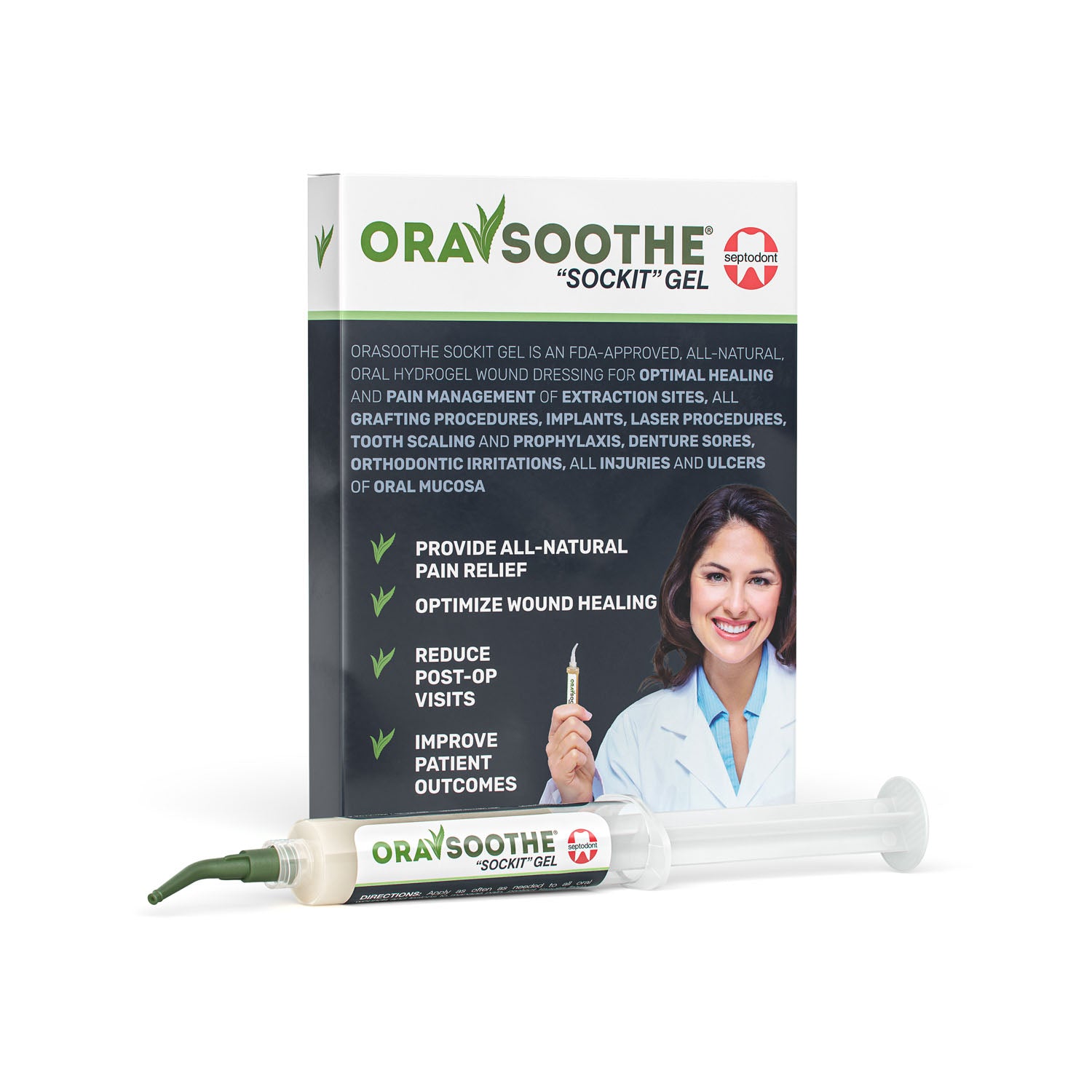 SEPTODONT ORASOOTHE® "SOCKIT" GEL