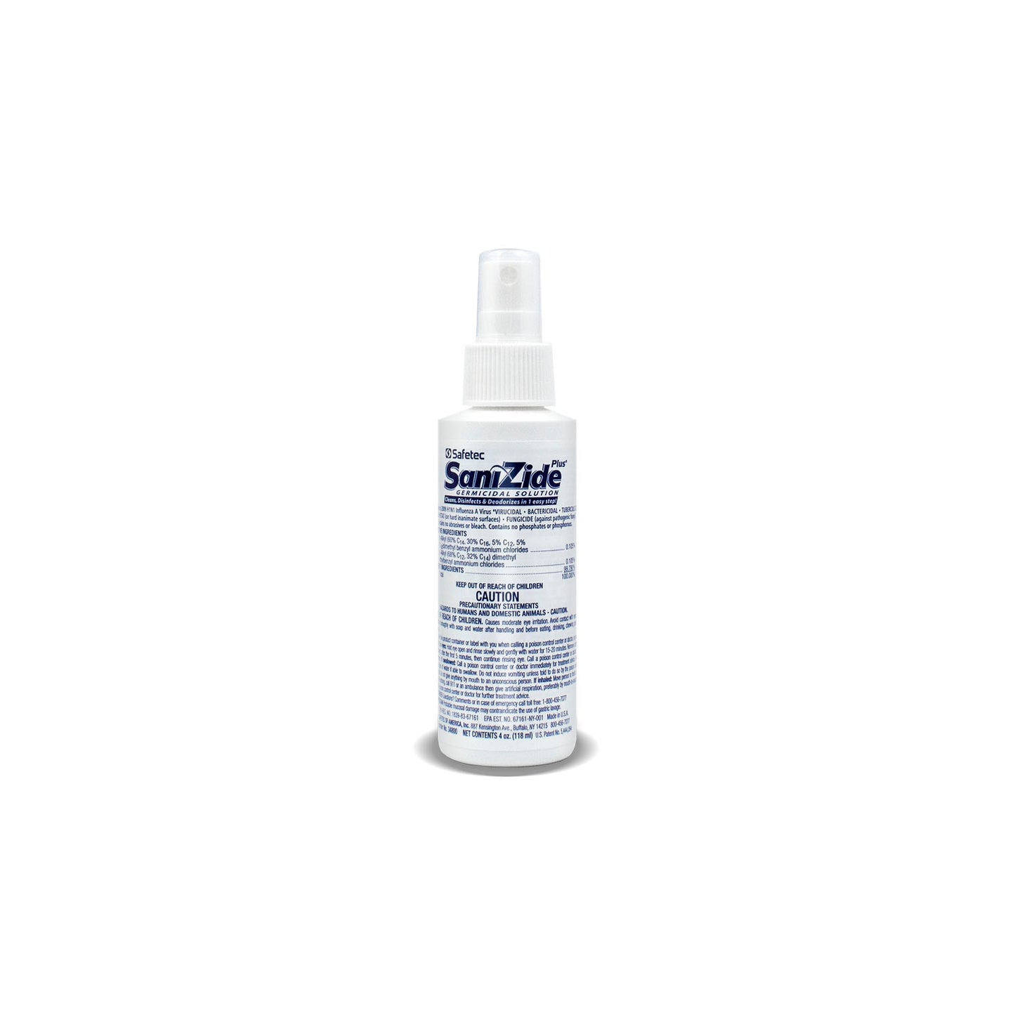 SAFETEC SANIZIDE PLUS SURFACE DISINFECTANT SPRAY