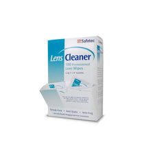 SAFETEC LENS CLEANER WIPE, 100 per box, 10 boxes per case